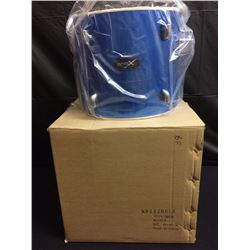SIGNED BY GABE MANTLE OF "GOB" 13" BLUE DYNAMIC TOM TOM DRUM