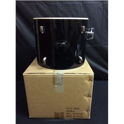 SIGNED BY GABE MANTLE OF "GOB" 13" BLACK BASIX TOM TOM DRUM