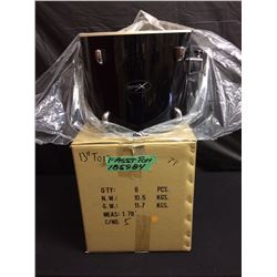 SIGNED BY GABE MANTLE OF "GOB" 13" BLACK  BASIX TOM TOM DRUM