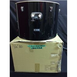 SIGNED BY GABE MANTLE OF "GOB" 22" BLACK NETWORK KICK DRUM