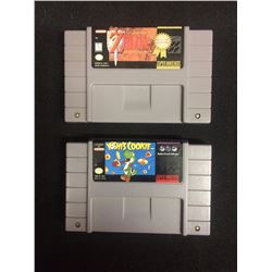 SUPER NINTENDO VIDEO GAME LOT