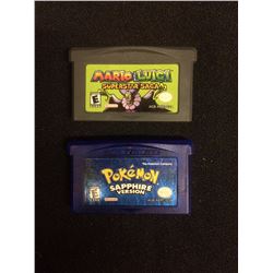 NINTENDO GAMEBOY ADVANCE VIDEO GAME LOT