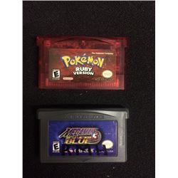 NINTENDO GAMEBOY ADVANCE VIDEO GAME LOT