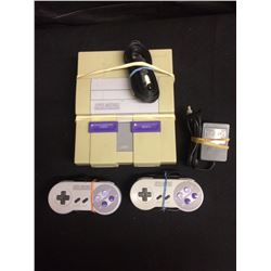 SUPER NINTENDO VIDEO GAME SYSTEM W/ CONTROLLERS
