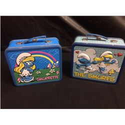 THE SMURF & SMURFETTE KIDS LUNCH BOXES