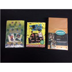 1992 O-PEE-CHEE HOCKEY CARD LOT, 1992 PARKHURST SERIES 2 HOCKEY CARDS