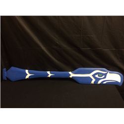 SIGNED NATIVE ART PADDLE SEA HAWK BY MONZ