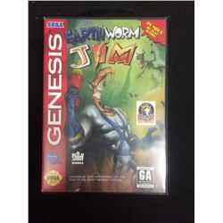 SEGA GENESIS EARTHWORM JIM VIDEO GAME