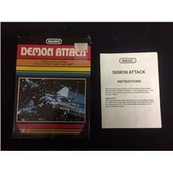IMAGIC DEMON ATTACK VIDEO GAME CARTRIDGE W/ MANUAL