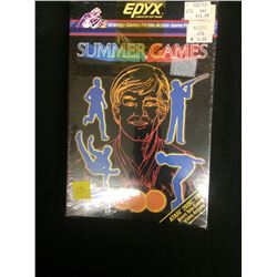 ATARI 2600 SUMMER GAMES VIDEO GAME IN BOX