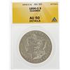 Image 1 : 1896-O $1 Morgan Silver Dollar Coin Cleaned ANACS AU50 Details
