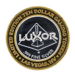 .999 Fine Silver The Luxor Las Vegas, Nevada $10 Casino Limted Edition Gaming To