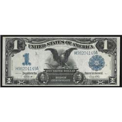 1899 $1 Black Eagle Silver Certificate Note