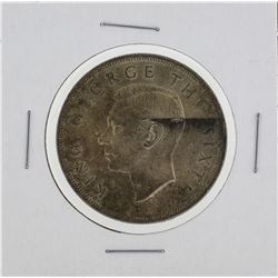 1949 New Zealand Silver Crown Coin