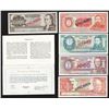 Image 1 : Set of (5) Central Bank of Paraguay Specimen Bank Notes