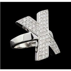 18KT White Gold 1.00ctw Diamond Ring