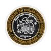 Image 1 : .999 Silver Las Vegas Club $10 Casino Gaming Token Limited Edition