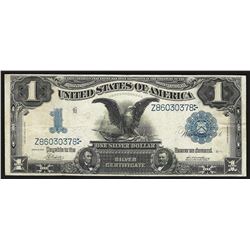 1899 $1 Black Eagle Silver Certificate Note
