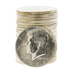 (20) 1964 Kennedy Half Dollar Coins
