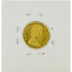 1975 Isle of Man 1/2 Sovereign Gold Coin