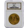Image 1 : 1927 $20 St. Gaudens Double Eagle Gold Coin GSA NGC MS62