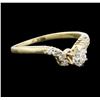 Image 1 : 14KT Yellow Gold 0.55ctw Diamond Ring