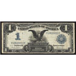 1899 $1 Black Eagle Silver Certificate Note
