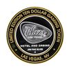 Image 2 : .999 Silver Plaza Las Vegas, NV $10 Casino Limited Edition Gaming Token