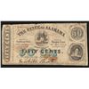Image 1 : 1863 Fifty Cents The State of Alabama Obsolete Note