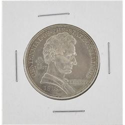 1918 Illinois Centennial Commemorative Half Dollar Coin