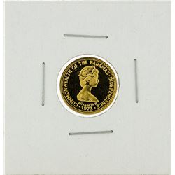 1976 Bahamas $50 Bird Gold Coin