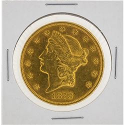 1878 $20 Liberty Head Double Eagle Gold Coin