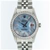 Image 1 : Rolex Mens Stainless Steel 1.00ctw Diamond Datejust Wristwatch