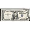 Image 1 : 1935E $1 Silver Certificate Note ERROR Double Gutter Fold