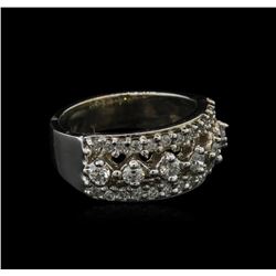 14KT White Gold 0.90ctw Diamond Ring