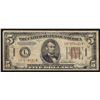 Image 1 : 1934A $5 Federal Reserve Emergency Hawaii Note