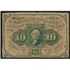 Image 1 : 1862 Ten Cent First Issue Fractional Note