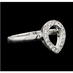 14KT White Gold 0.15ctw Diamond Ring