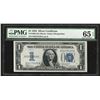Image 1 : 1934 $1 Silver Certificate Note PMG 65EPQ