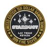 Image 1 : .999 Silver Stardust Resort Las Vegas, Nevada $10 Casino Limted Edition Gaming T