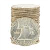 Image 2 : Roll of (20) 1962D Brilliant Uncirculated Franklin Half Dollar Coins