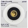 Image 1 : 2009 $1 Cook Islands Gold Coin