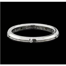 18K White Gold Tiffany & Co. Peretti Diamond Band Ring
