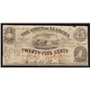 Image 1 : 1863 Twenty-Five Cents The State of Alabama Obsolete Note