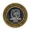Image 2 : .999 Silver Imperial Palace Hotel & Casino Nevada $10 Gaming Token Limited Editi