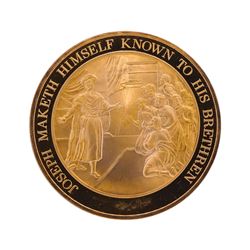 Franklin Mint Thomason Medallic Bible Proof Bronze Medal