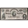 Image 1 : 1864 $100 The Confederate States of America Note