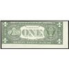 Image 1 : 1988A $1 Federal Reserve Note ERROR Faulty Alignment