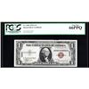 Image 1 : 1935A $1 Silver Certificate WWII Emergency Hawaii Note PCGS Gem New 66PPQ