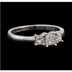 14KT White Gold 0.50ctw Diamond Ring
